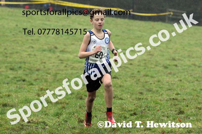 Boys under-15s, NECAA Junior Cross Country Relays, Thornley Farm, Peterlee, Saturday, December 12th. Photo: David T. Hewitson/Sports for All Pics
